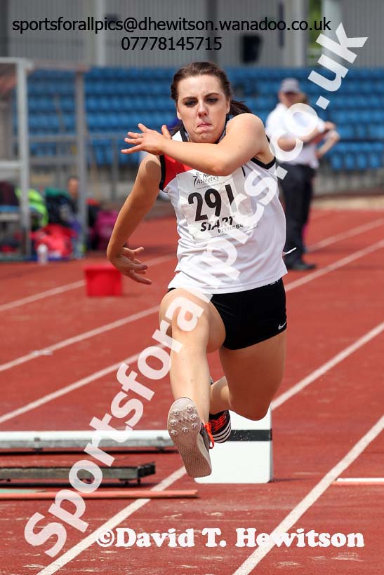 Womens  senior triple jump, Northern Senior and Under-20s Track and Field Champs., Manchester. Photo: David T. Hewitson/Sports for All Pics